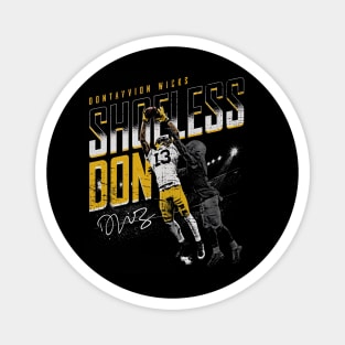 Dontayvion Wicks Green Bay Shoeless Catch Magnet